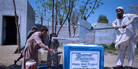 ummah welfare trust water pump|Build a water well .